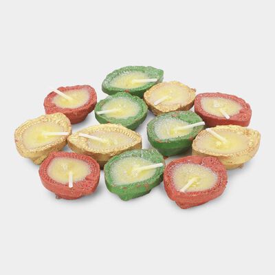 Diya 12Pcs |With Wax