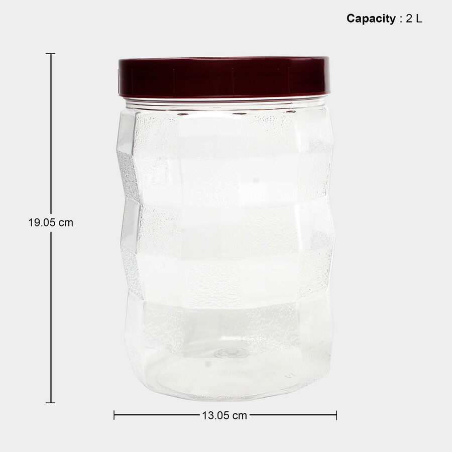 2 L Plastic Container Set of 2, , large image number null