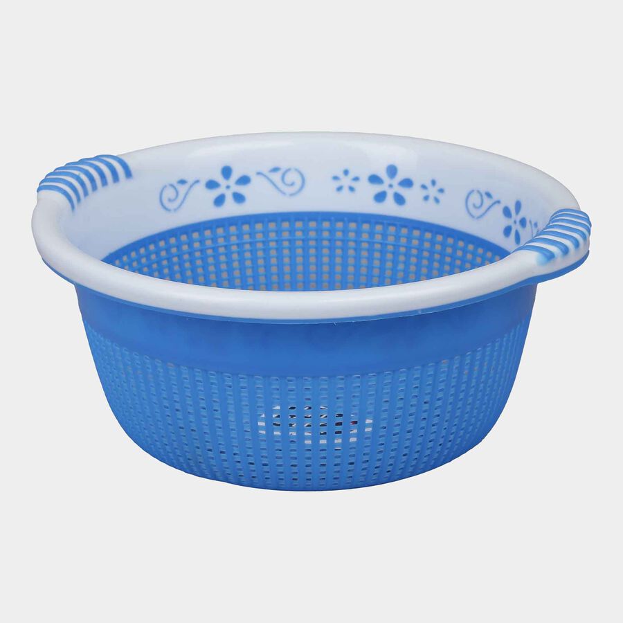 Blue Small Plastic Basket, , large image number null