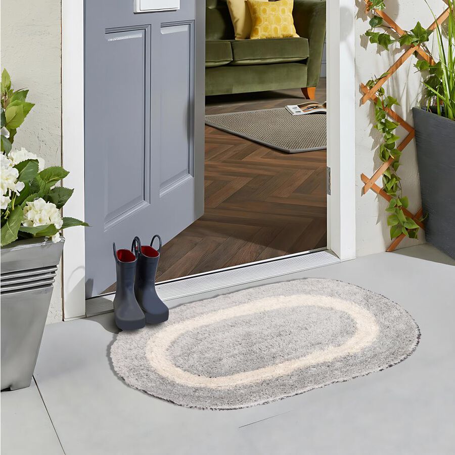 Multicolor Polyester Door Mat, , large image number null