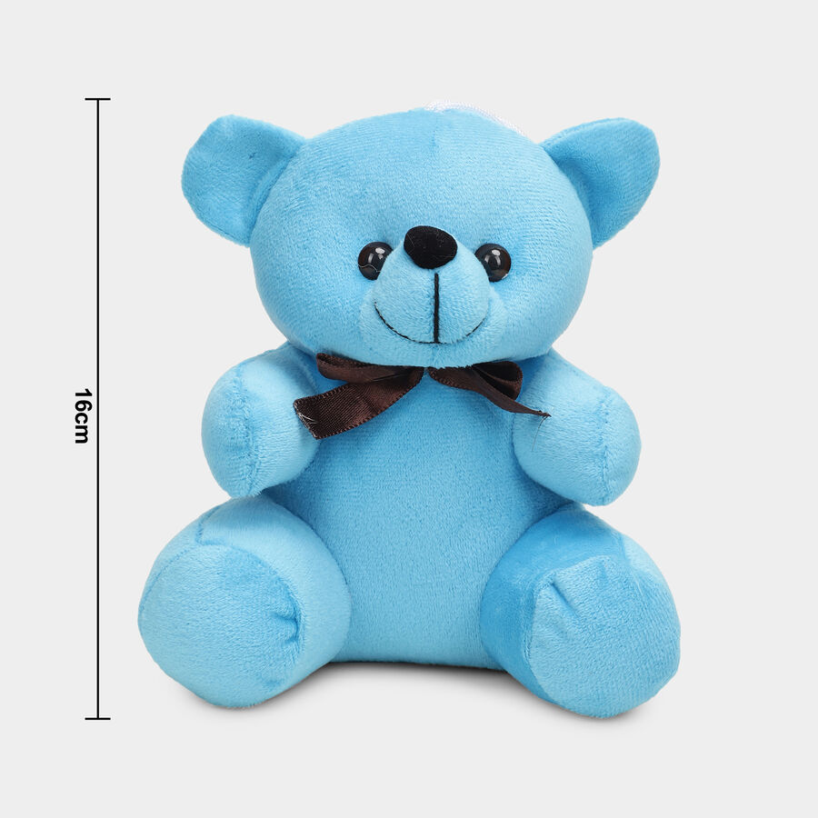 Light Blue Fabric Teddy Bear, , large