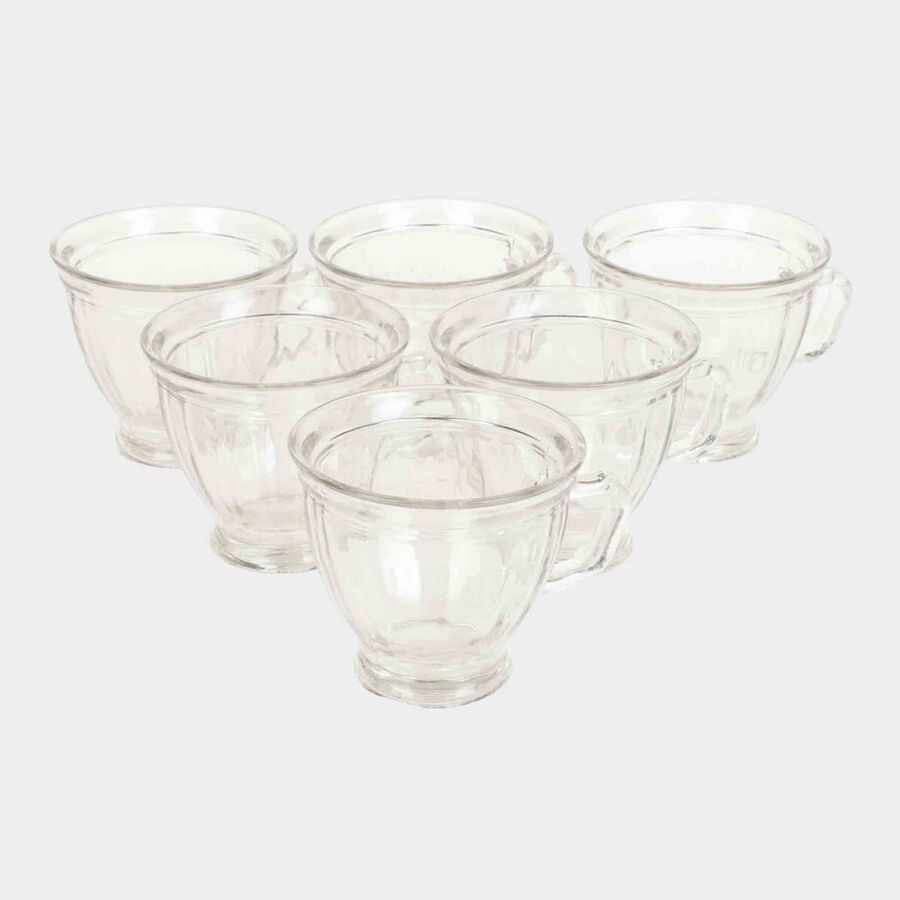 250 ml Glass Mug Set of 6, , large image number null