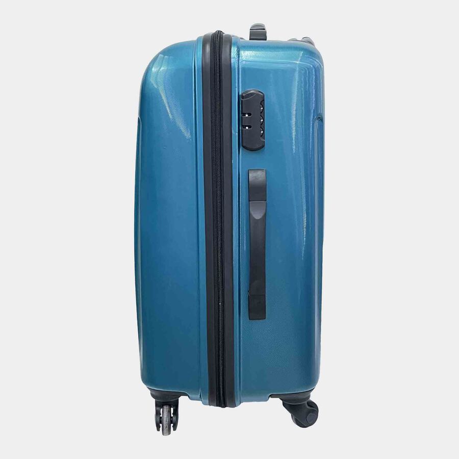 4-Wheel Light Blue Polycarbonate Hard Case Trolley, Medium, , large image number null