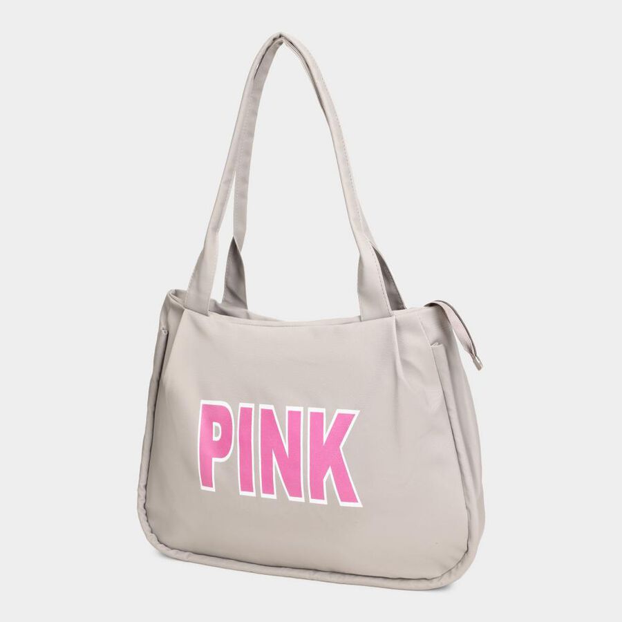 Grey Polyurethane Bag, , large image number null