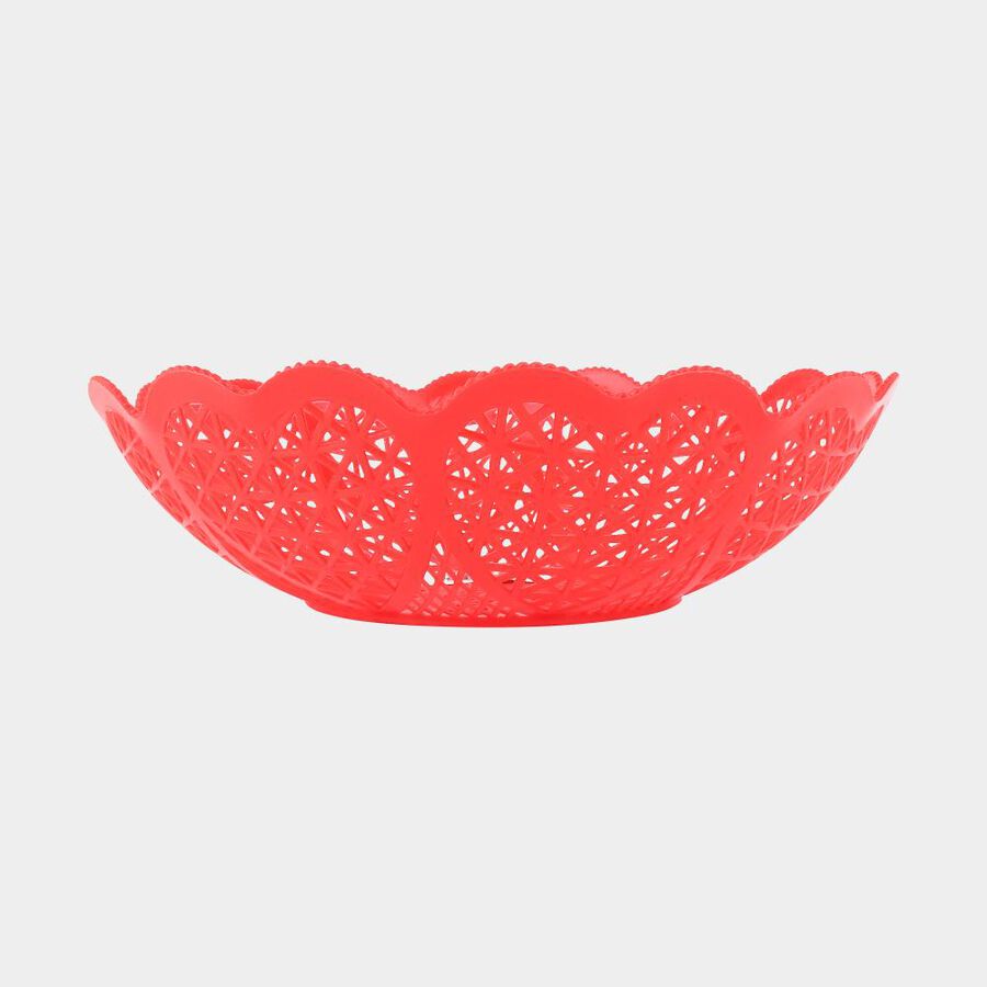 Red Plastic Basket, , large image number null