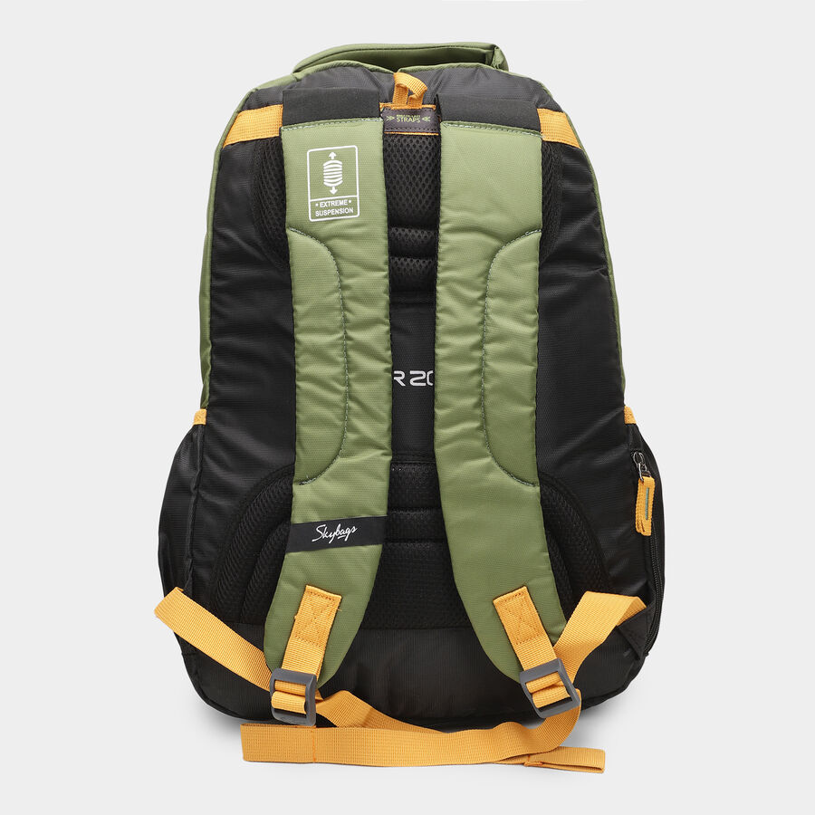 Black Fabric Backpack, , large