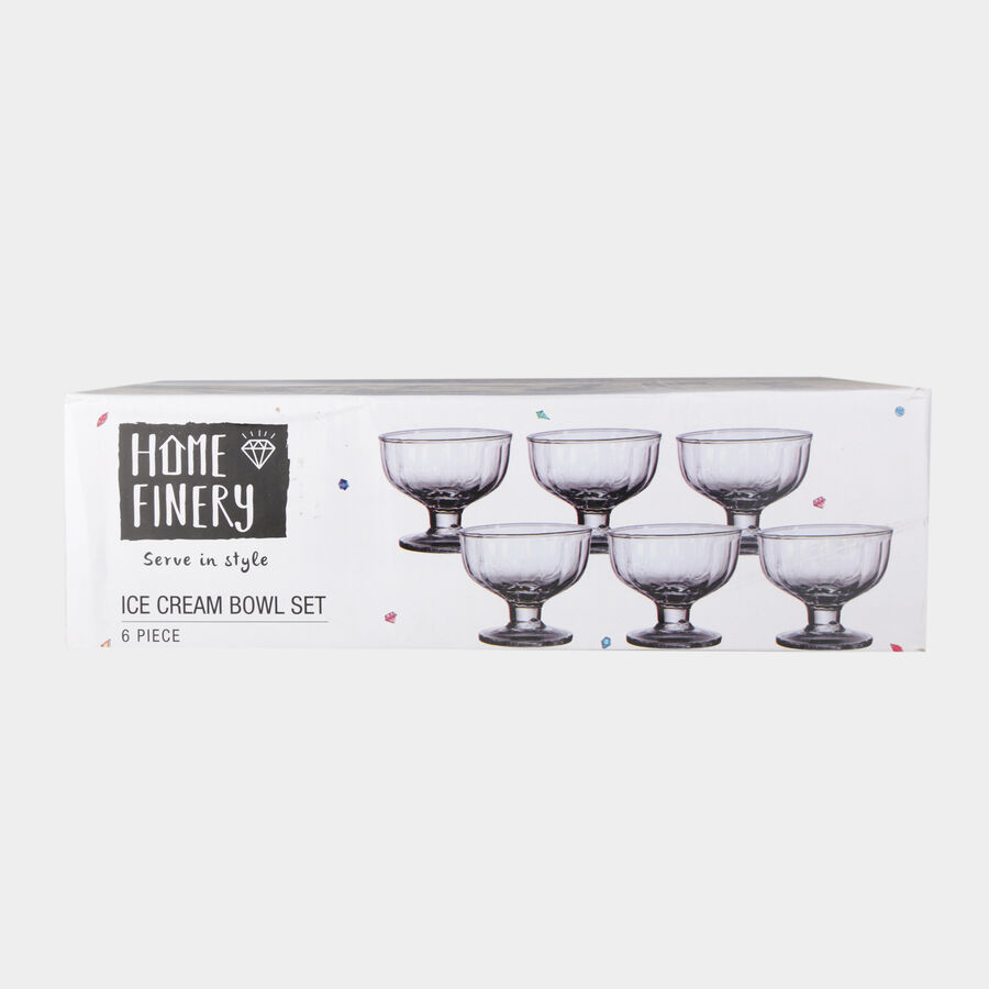 200 ml Glass Bowl, Set of 6, , large image number null