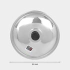 Stainless Steel Multipurpose Lid with Knob, , small image number null