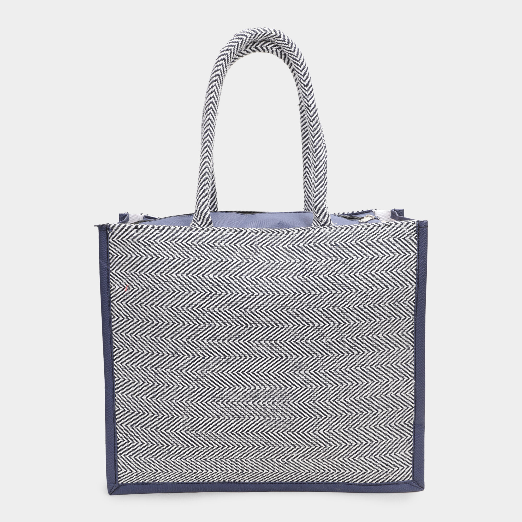 Brink                         Women's Navy Blue Fabric Tote Bag