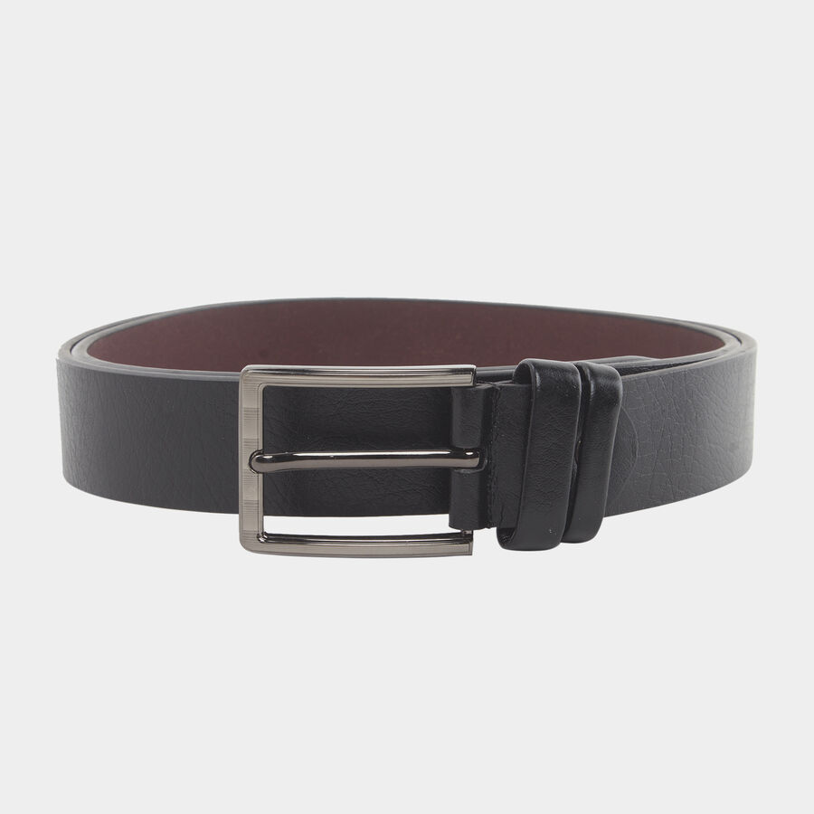 Men Casual Black Belt (36 in.), , large image number null