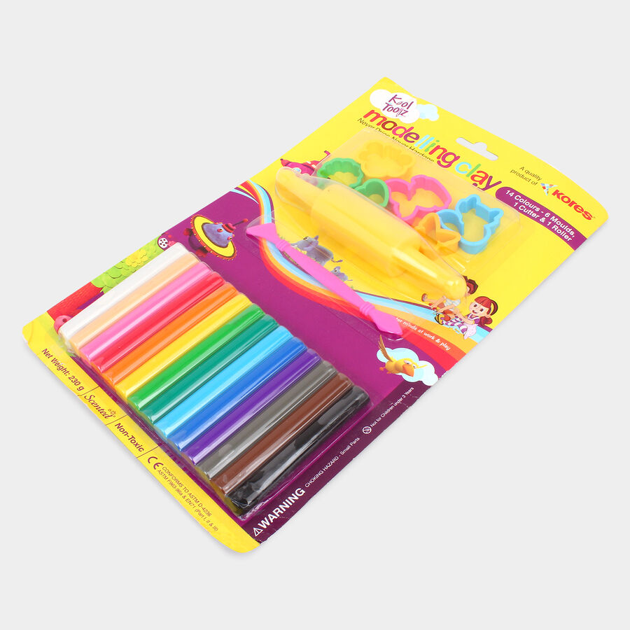 Modelling Clay Set, 14 Shades, , large image number null