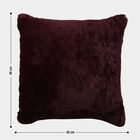 Wine Velvet Cushion, , small image number null