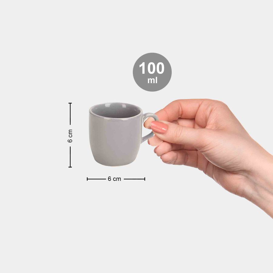 100 ml Stoneware Mug, Set of 1, , large image number null