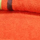 400 GSM Orange Cotton Hand Towel, , small image number null