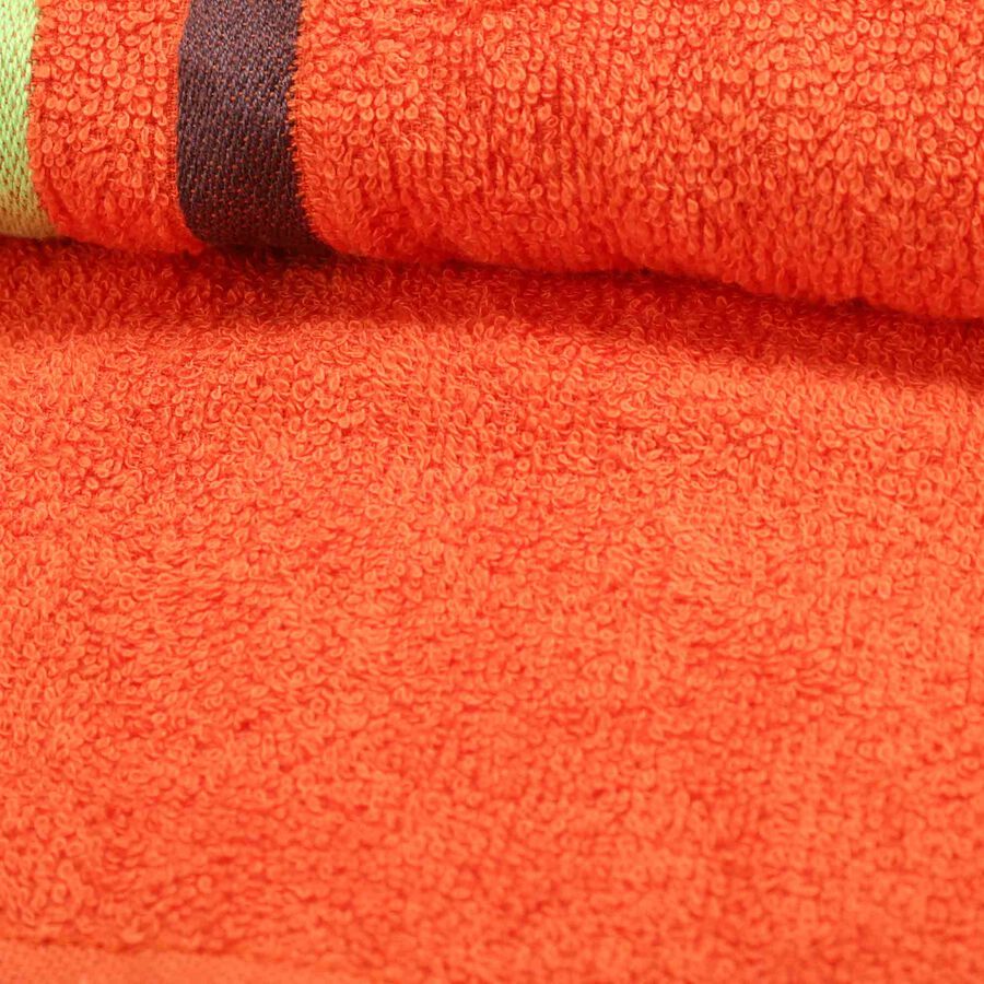 400 GSM Orange Cotton Hand Towel, , large image number null