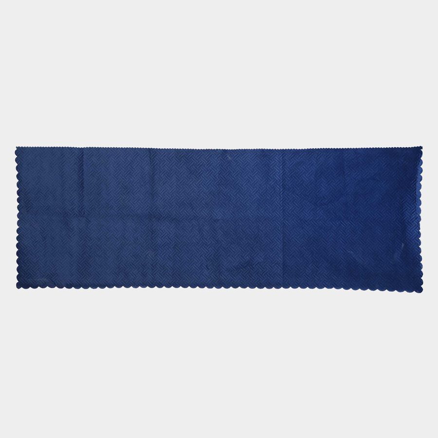 Blue Microfiber Sofa Cover, , large image number null