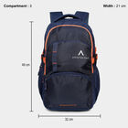 Blue Polyester Back Pack, , small image number null