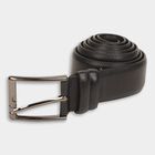 Men's Black Polyurethane Casual Belt, , small image number null