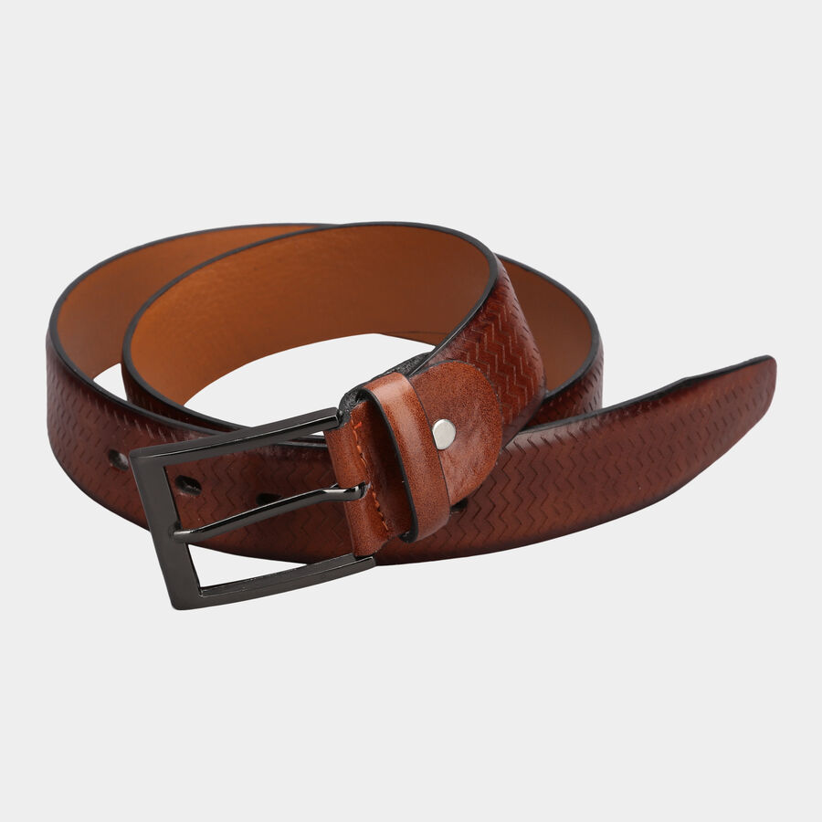 Men Casual Tan Belt (32 in.), , large image number null