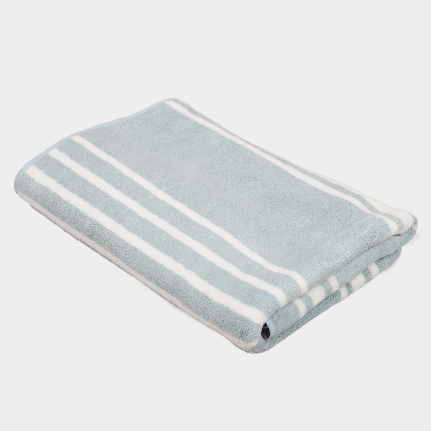 270 GSM Aqua Microfiber Bath Towel