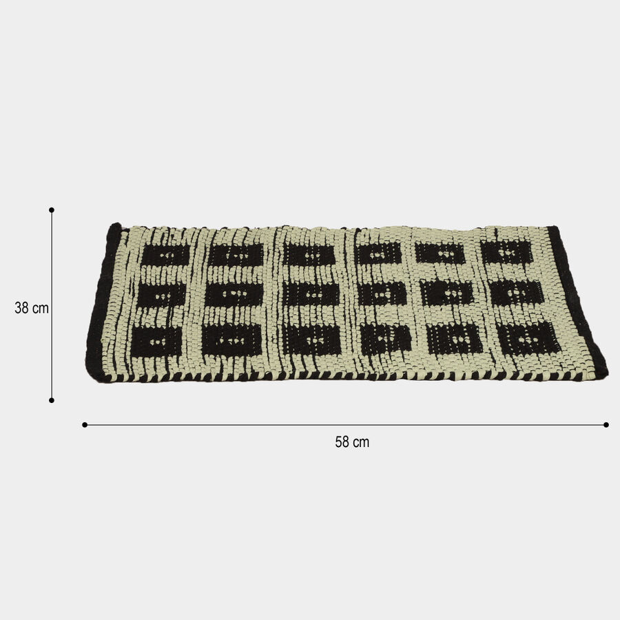 Black Polyester Cotton Mat, , large image number null