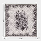 Grey Polyester Cushion Cover, , small image number null