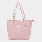 Women Quilted Peach Handbag, , small image number null