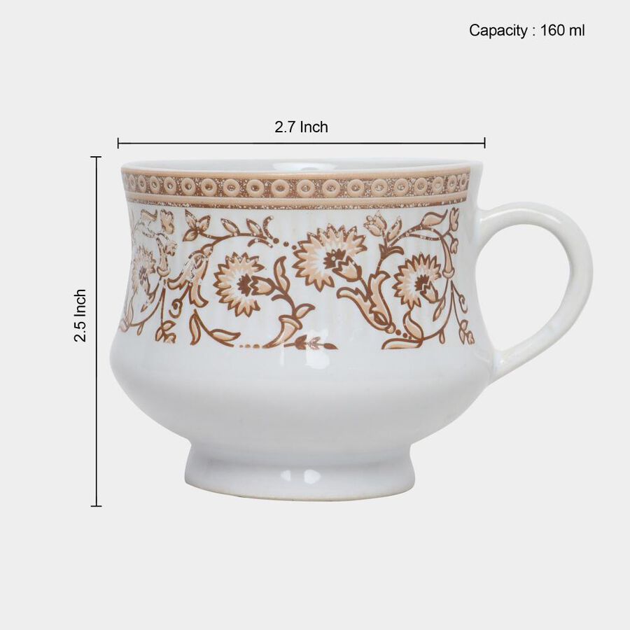 160 ml Stoneware Cup & Saucer Set, , large image number null