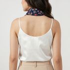 Woman's Navy Blue Scarf, , small