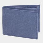 Men's Blue Polyurethane Wallet, , small image number null