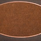 Anti-SKId Brown Rubber Door Mat, , small image number null