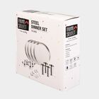 16 Pcs. Steel Dinner Set, , small image number null