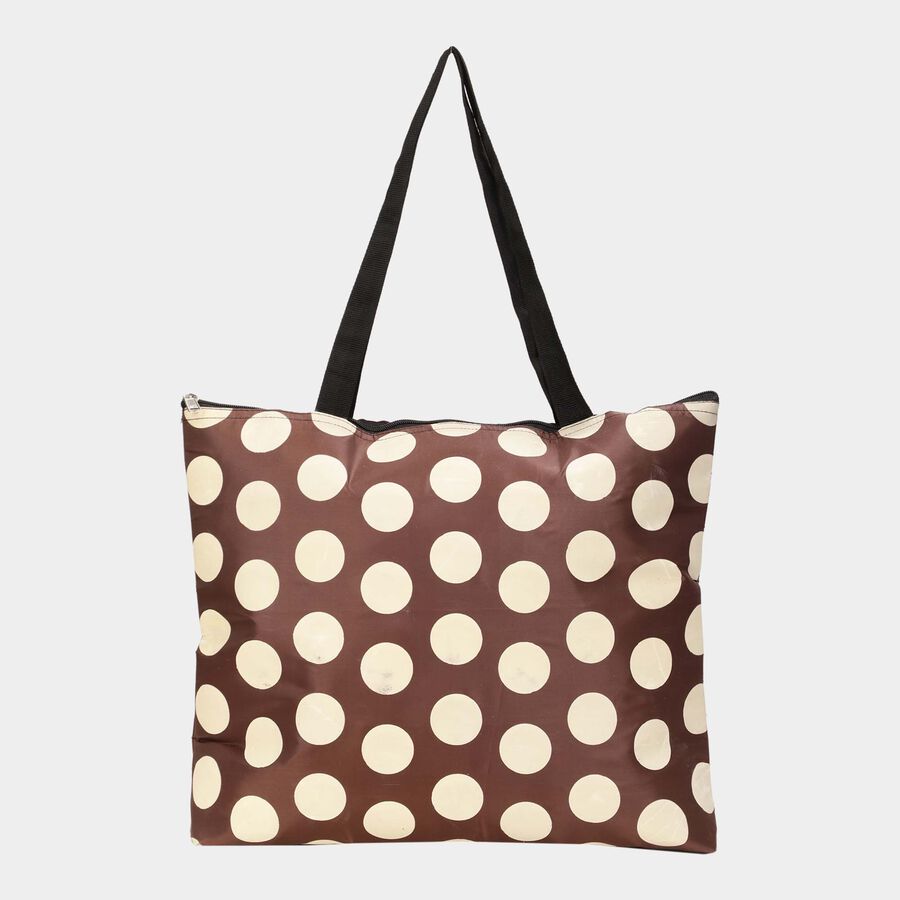 Brown Polyester Bag, , large image number null