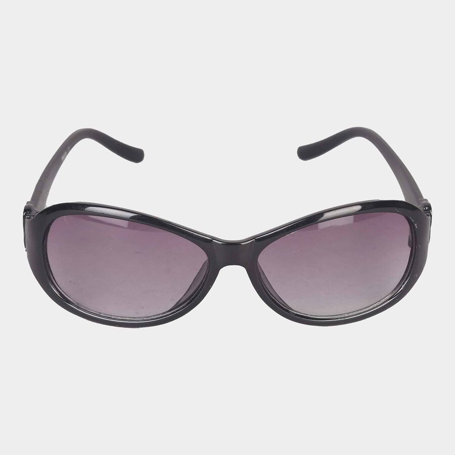 Women's Plastic Gradient Oval Sunglasses, , large image number null