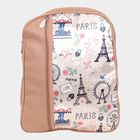Women's Brown Polyurethane Backpack, , small image number null