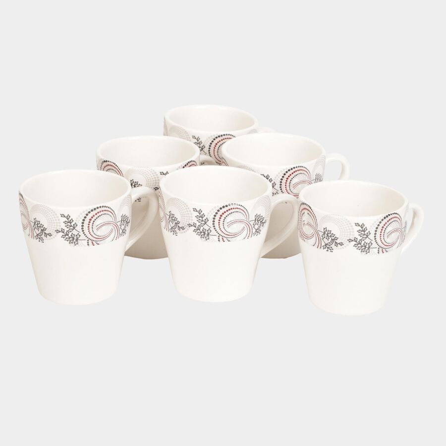 120 ml Stoneware Cup, Set of 6, , large image number null