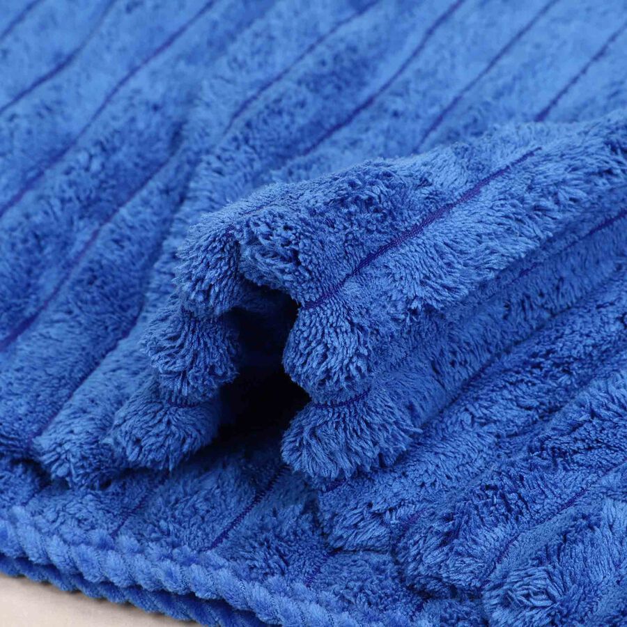 330 GSM Blue Microfiber Bath Towel, , large image number null