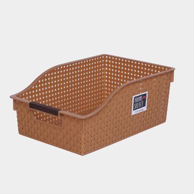 Bamboo Large Plastic Basket