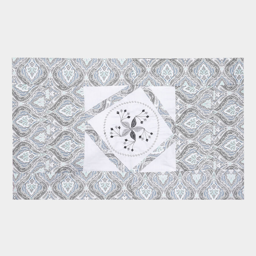 Printed Cotton Pillow Cover, Set of 2, , large image number null