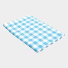 220 GSM Blue Cotton Blend Bath Towel, , small