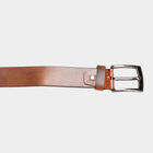 Men's Leather Casual Belt, Size 40, Smooth/Plain, , small image number null