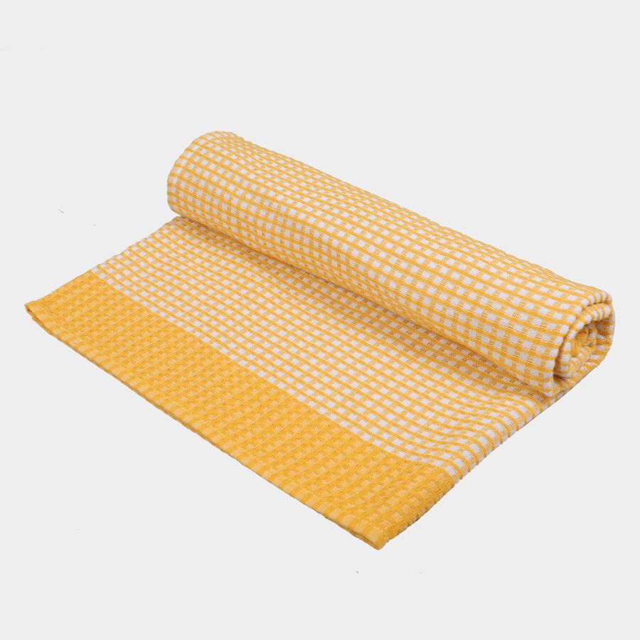 200 GSM Mustard Cotton Bath Towel, , large image number null