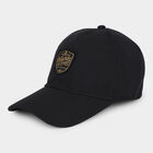 Men's Black Fabric Cap, , small