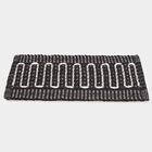 Grey Polyester Cotton Door Mat, , small image number null
