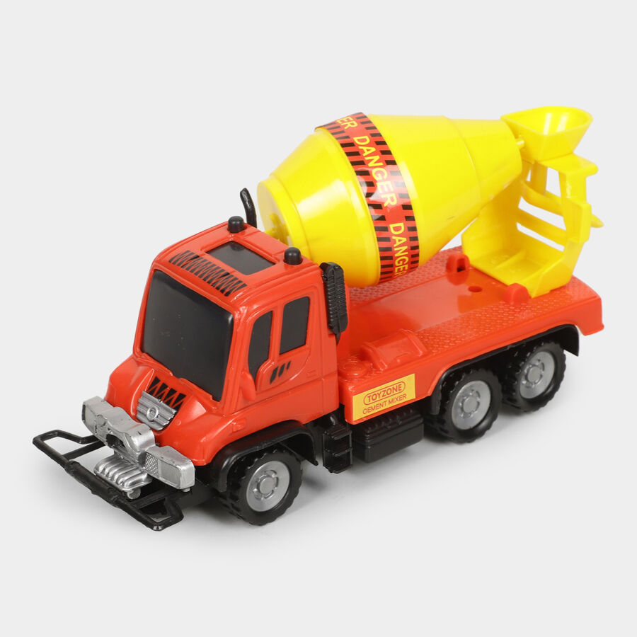 Kid's Plastic Toy|Excavator Truck & Cement Mixer, , large
