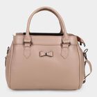Women's Peach Polyurethane Tote Bag, , small image number null