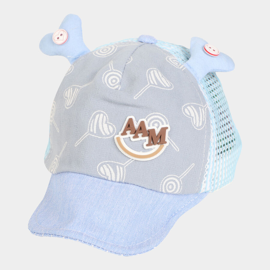 Kids' Brown Canvas Cap, , large image number null
