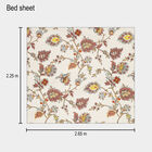 120 GSM White Polyester Double Bedsheet, , small image number null