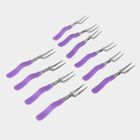 Stainless Steel Fruit Fork - 10 Pcs., , small image number null