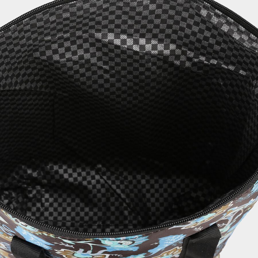 Brown Fabric-Polyester Bag, , large image number null